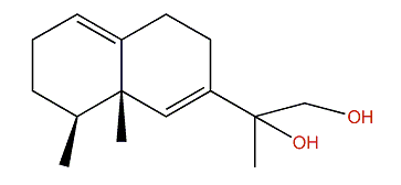 1(10),6-Eremophiladiene-11,12-diol
