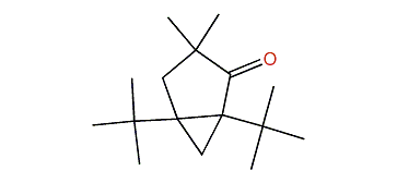 1,5-di-tert-Butyl-3,3-dimethylbicyclo[3.1.0]hexan-2-one