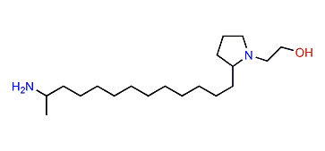 1-(2-Hydroxyethyl)-2-(12-aminotridecyl)-pyrrolidine