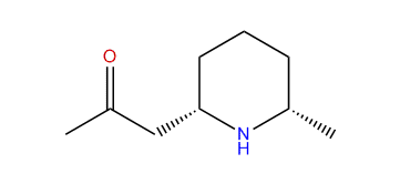 1-((2S,6S)-6-Methylpiperidin-2-yl)-propan-2-one