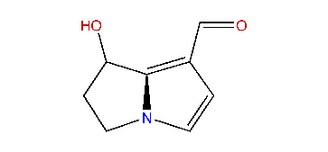 1-Formyl-7-hydroxy-6,7-dihydro-5H-pyrrolizine