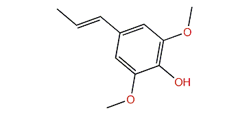 1-Hydroxy-2,6-dimethoxy-4-(1-propenyl)benzene