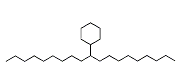 10-Cyclohexylnonadecane