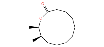 (10R,11S)-10-Methyl-11-dodecanolide