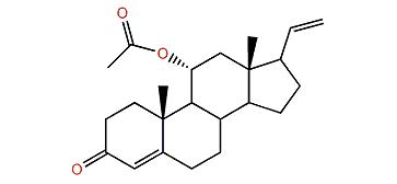 11a-Acetoxypregna-4,20-dien-3-one