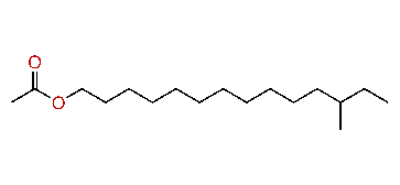 12-Methyltetradecyl acetate