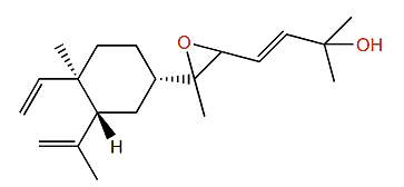 13,15-Epoxyloba-8,10,16-trien-18-ol