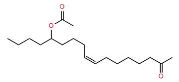 (Z)-13-Acetoxy-8-heptadecen-2-one