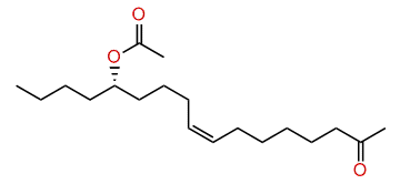 (13S,8Z)-13-Acetoxy-8-heptadecen-2-one
