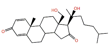 (20S)-18,20-Dihydroxycholesta-1,4-diene-3,16-dione