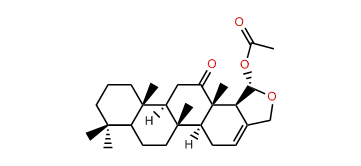 19-Acetyl-12-deacetoxy-12-oxo-deoxosalarin