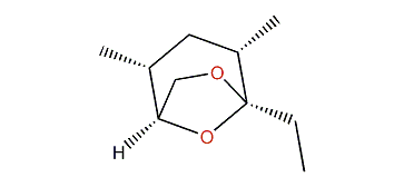 (1S,2R,4S,5R)-5-Ethyl-2,4-dimethyl-6,8-dioxabicyclo[3.2.1]octane