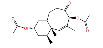 (1S,4S,8Z,10S,12S)-4,10-Diacetoxy-2,8-neolemnadien-5-one