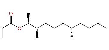 (1S,2R,6S)-1,2,6-Trimethyldecyl propionate