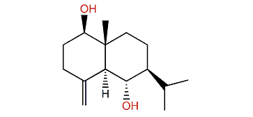 1b,6a-Dihydroxy-4(15)-eudesmene