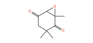 1,3,3-Trimethyl-7-oxabicyclo[4.1.0]heptan-2,5-dione