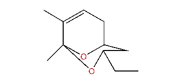 1,8-Dimethyl-3-ethyl-2,9-dioxabicyclo[3.3.1]non-7-ene