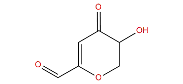 2,3-Dihydro-3-hydroxy-6-formyl-4H-pyran-4-one