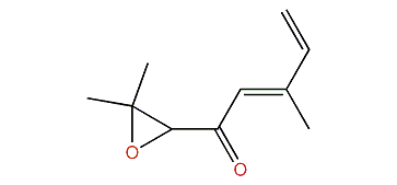 (E)-2,3-Epoxy-2,6-dimethyl-5,7-octadien-4-one