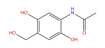 2,5-Dihydroxy-4-hydroxymethylacetanilide