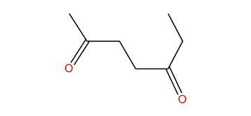 Heptan-2,5-dione