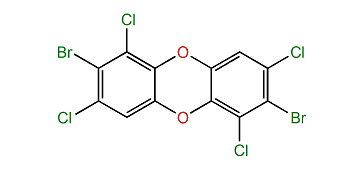 2,7-Dibromo-1,3,6,8-tetrachlorodibenzo-p-dioxin