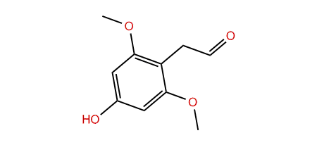 2-(4-Hydroxy-2,6-dimethoxyphenyl)-ethanal