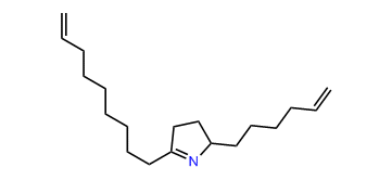 2-(8-Nonenyl)-5-(5-hexenyl)-1-pyrroline