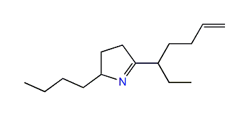 2-Butyl-5-(E,1-heptenyl)-5-pyrroline