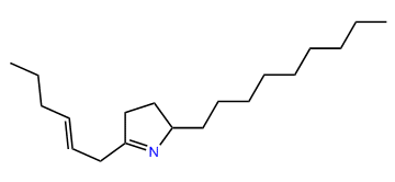 2-Hexenyl-5-nonyl-1-pyrroline