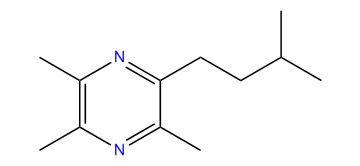2-(3-Methylbutyl)-3,5,6-trimethylpyrazine