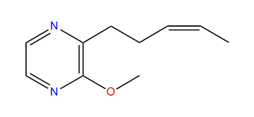 (Z)-2-Methoxy-3-(3-pentenyl)-pyrazine