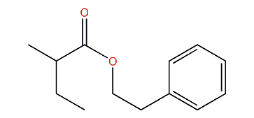 2-Phenylethyl-2-methylbutanoate