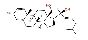 (20S,22E)-24-Methylcholesta-1,4,22-triene-18,20-diol-3-one
