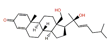 (20S,22E)-Cholesta-1,4,22-triene-18,20-diol-3-one