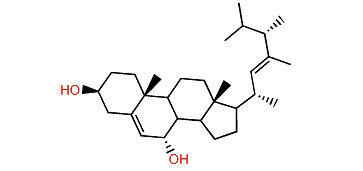 23,24(S)-Dimethylcholest-5,22-dien-3b,7a-diol