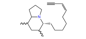 (5R)-6,8-Dimethyl-5-((Z)-non-6-en-8-ynyl)-octahydroindolizine