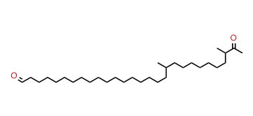 29-Oxo-3,11-dimethylnonacosan-2-one