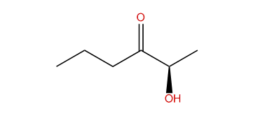 (2R)-2-Hydroxyhexan-3-one