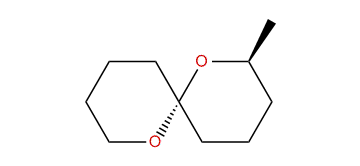 (2S,6R)-2-Methyl-1,7-dioxaspiro[5.5]undecane