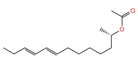 (2S,8E,10E)-8,10-Tridecadien-2-yl acetate