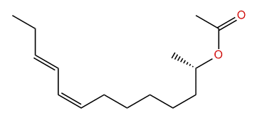 (2S,8Z,10E)-8,10-Tridecadien-2-yl acetate