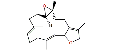 (2S,11R,12R)-Isosarcophytoxide