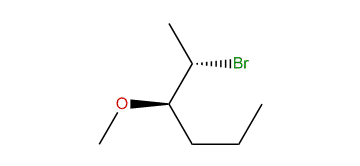 (2S,3R)-2-Bromo-3-methoxyhexane