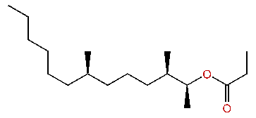 (2S,3R,7R)-3,7-Dimethyltridecan-2-yl propionate