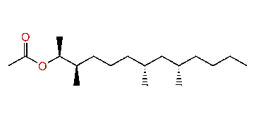 (2S,3R,7R,9S)-3,7,9-Trimethyltridecan-2-yl acetate