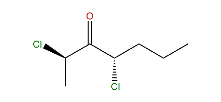 (S,R)-2,4-Dichloroheptan-3-one