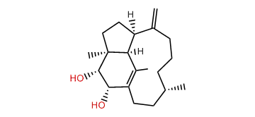 2alpha,3alpha-Dihydroxy-1(15),8(19)-trinervitadiene