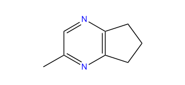 2-Methyl-5H-6,7-dihydrocyclo-pentapyrazine