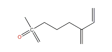 2-Methyl-6-methylene-1,7-octadien-2-one